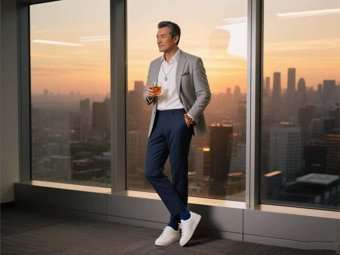 辛未日出生的男性适合从事什么样的工作？​适合什么样的服装、饰品、鞋袜、包包、眼镜、手机壳、发型？​（2026.02.27