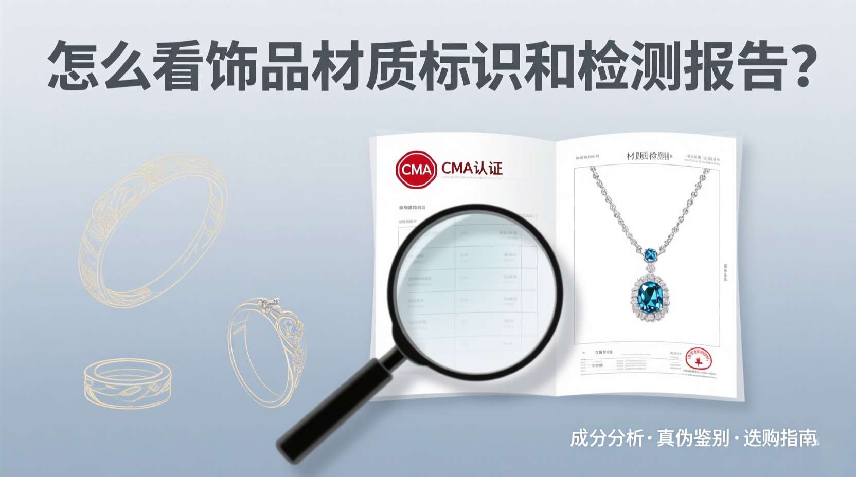怎么看饰品材质标识和检测报告？​(2026.5.4)