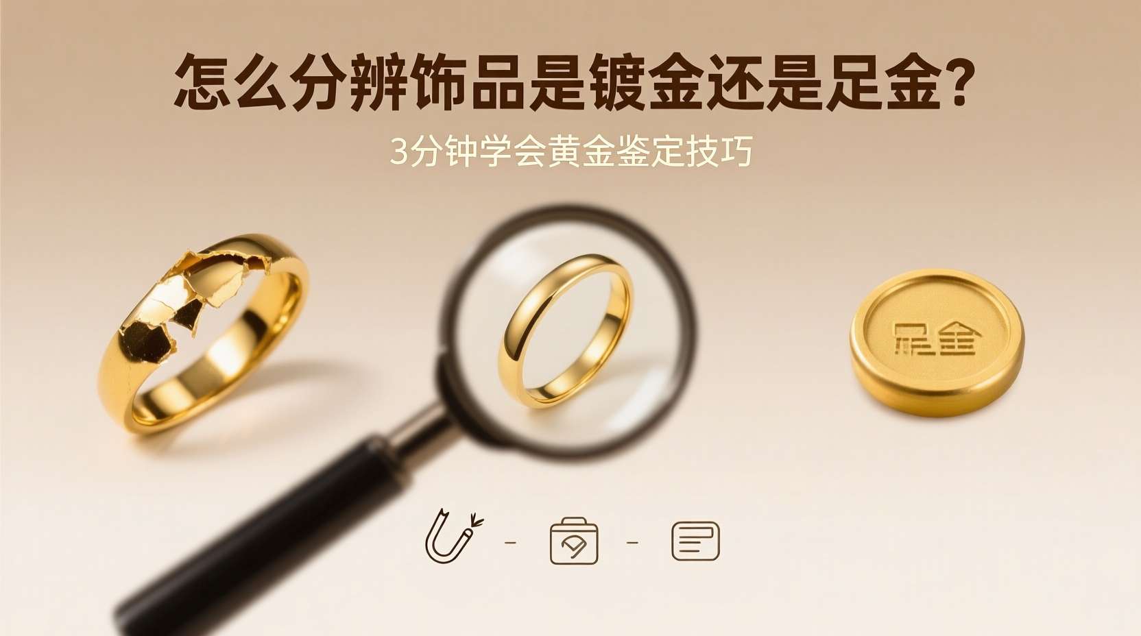 怎么分辨饰品是镀金还是足金？​(2026.5.4)