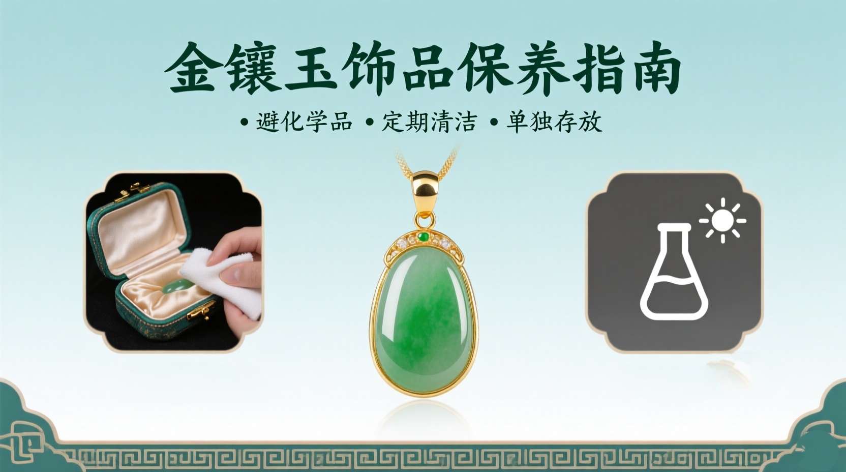金镶玉饰品平时应该怎么保养？​(2026.5.4)
