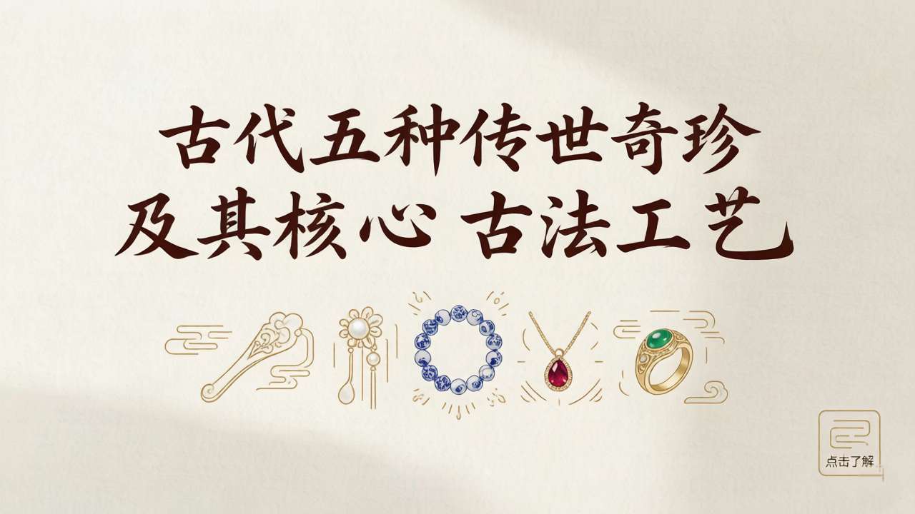 古代五种传世奇珍及其核心古法工艺(2026.6.7)