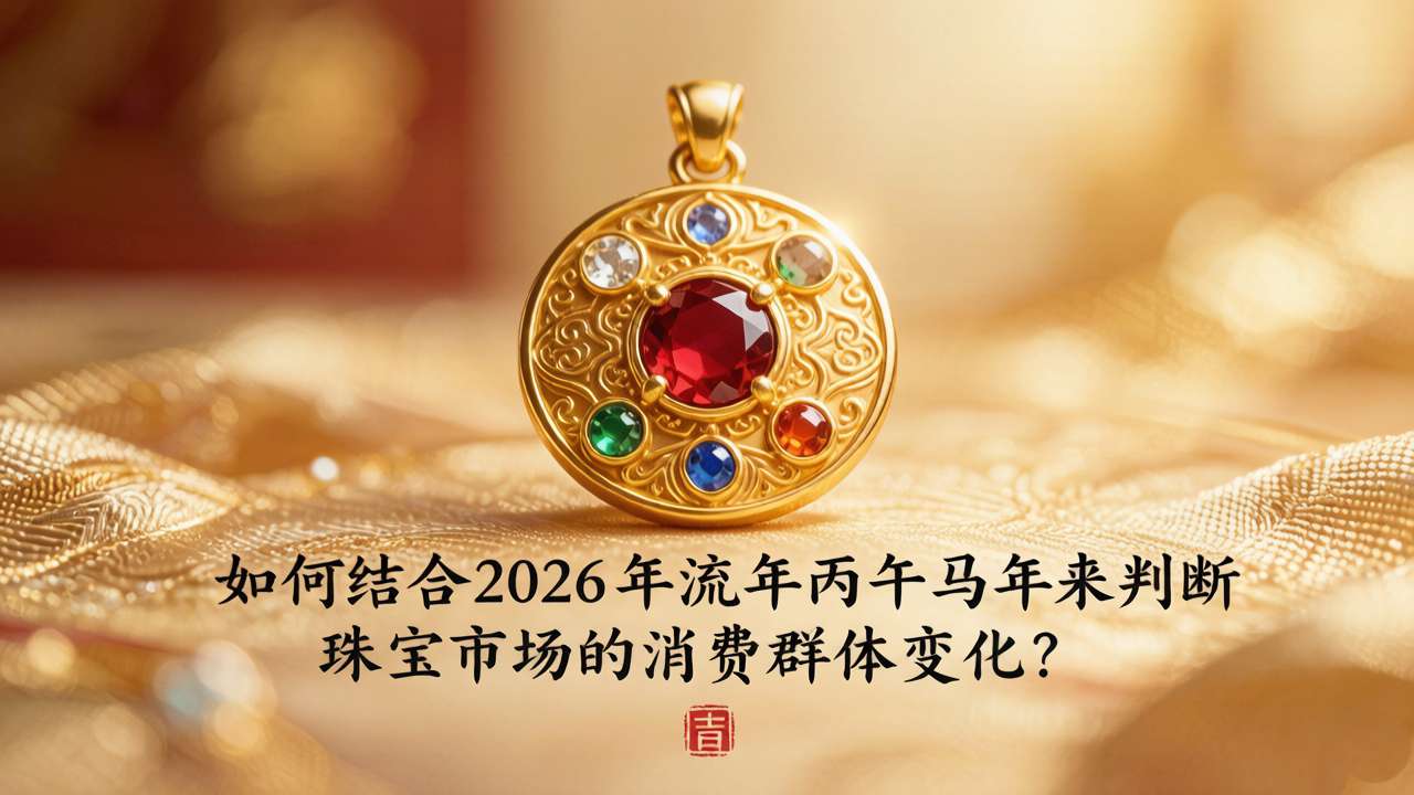 如何结合2026年流年丙午马年来判断珠宝市场的消费群体变化？(2026.6.26)