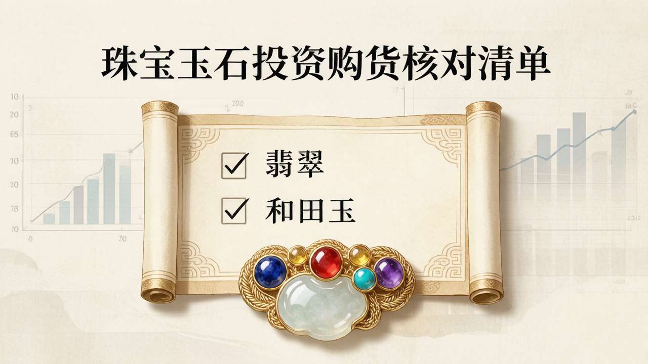 珠宝玉石投资购货核对清单（翡翠+和田玉通用，现场直接对照）(2026.6.27)