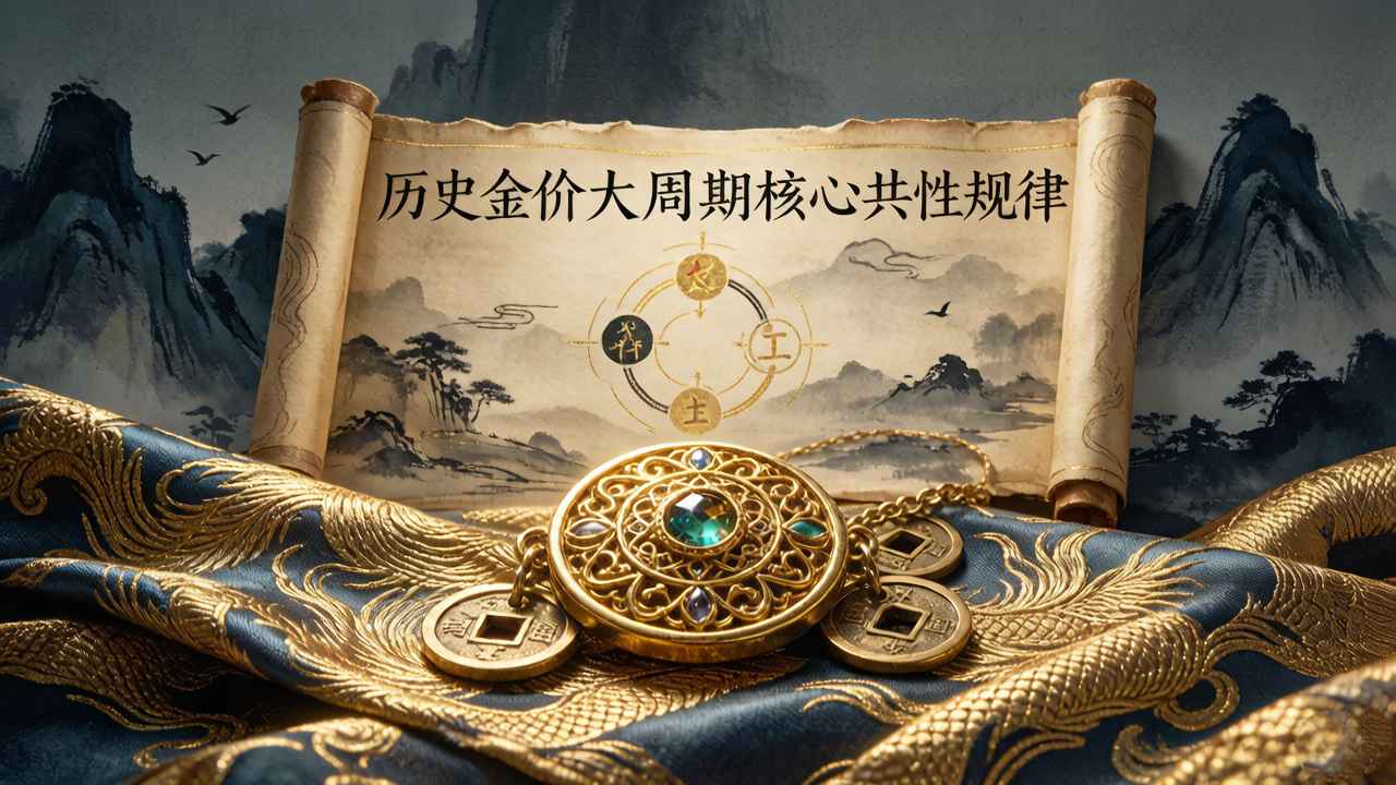 历史金价大周期核心共性规律(2026.6.29)