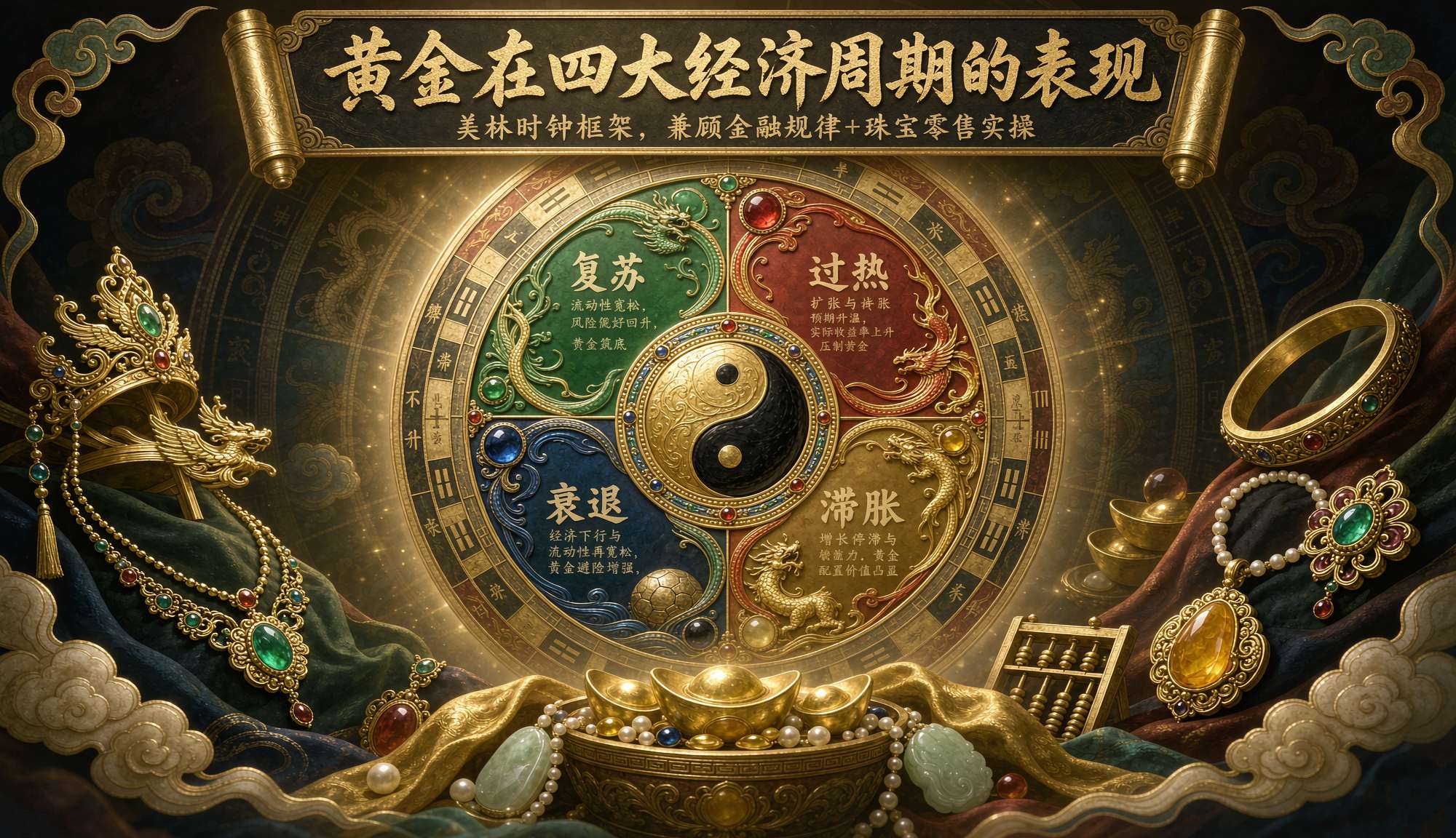 黄金在四大经济周期的表现（2026.8.10）