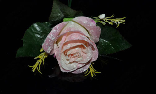 戴瑞珠宝蓝色夜光玫瑰花制作方法